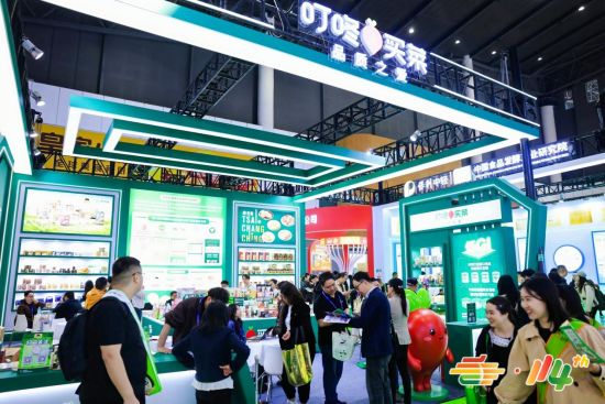 健康系列商品增速迅猛 叮咚买菜携配料干净、低GI商品亮相春糖会