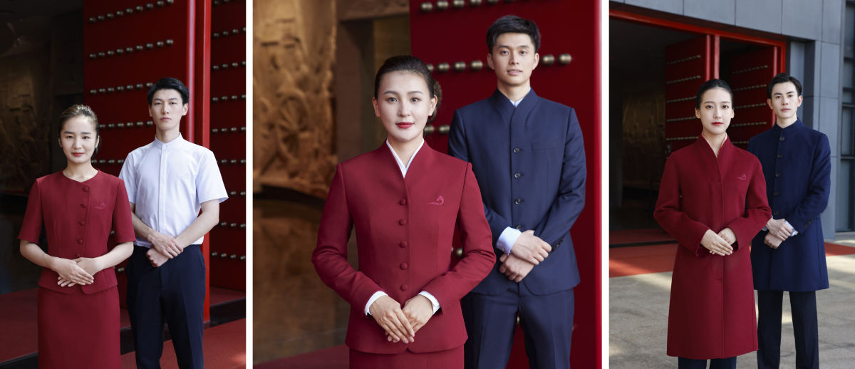 ep yaying雅莹礼献南湖革命纪念馆全新讲解员服装