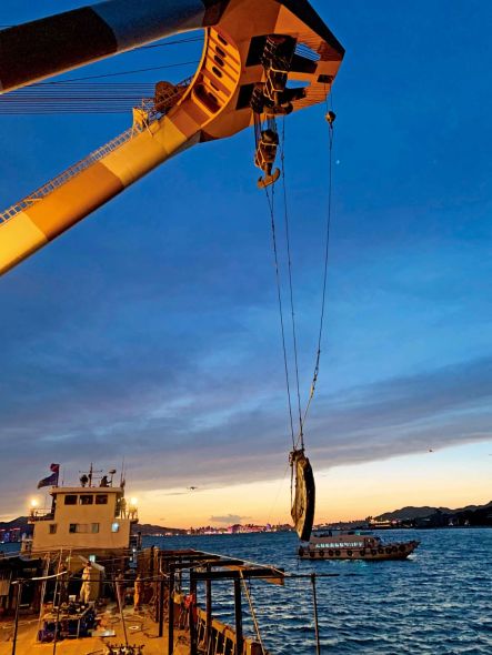 图/受访者提供威海卫战役中,来远舰是最先沉没的.